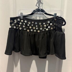 Peppermayo Black Low Rise Skort
